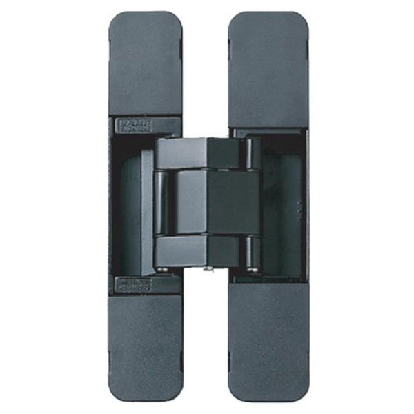 Sugatsune Sugatsune SUSHES3D 120 BL Hinge-Concealed 3Way Adjustable Drive Invisible Hinge; Black - 29 mm SUSHES3D 120 BL